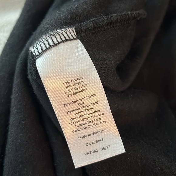 Talbots Velvet Black Dress Size L - Picture 6 of 6